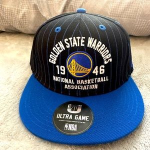 Golden State Warriors NBA Ultra Game snapback hat black